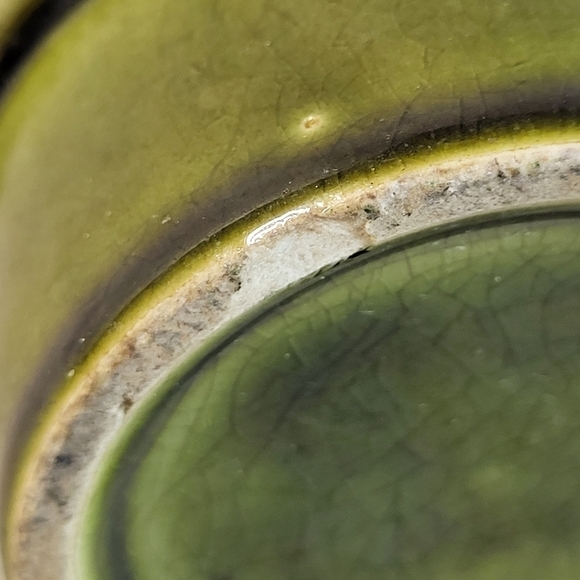 MID Century Modern Stamped Ceramic Mug Drip Glaze **Vintage** - Picture 14 of 15